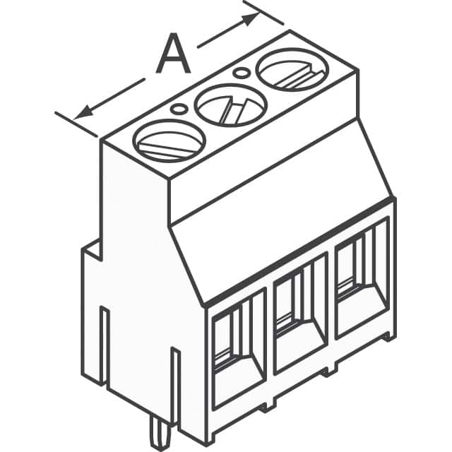 796739-3 TE Connectivity AMP Connectors  Cavo a scheda